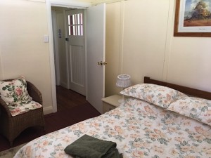 Back Bedroom - Double & Single beds